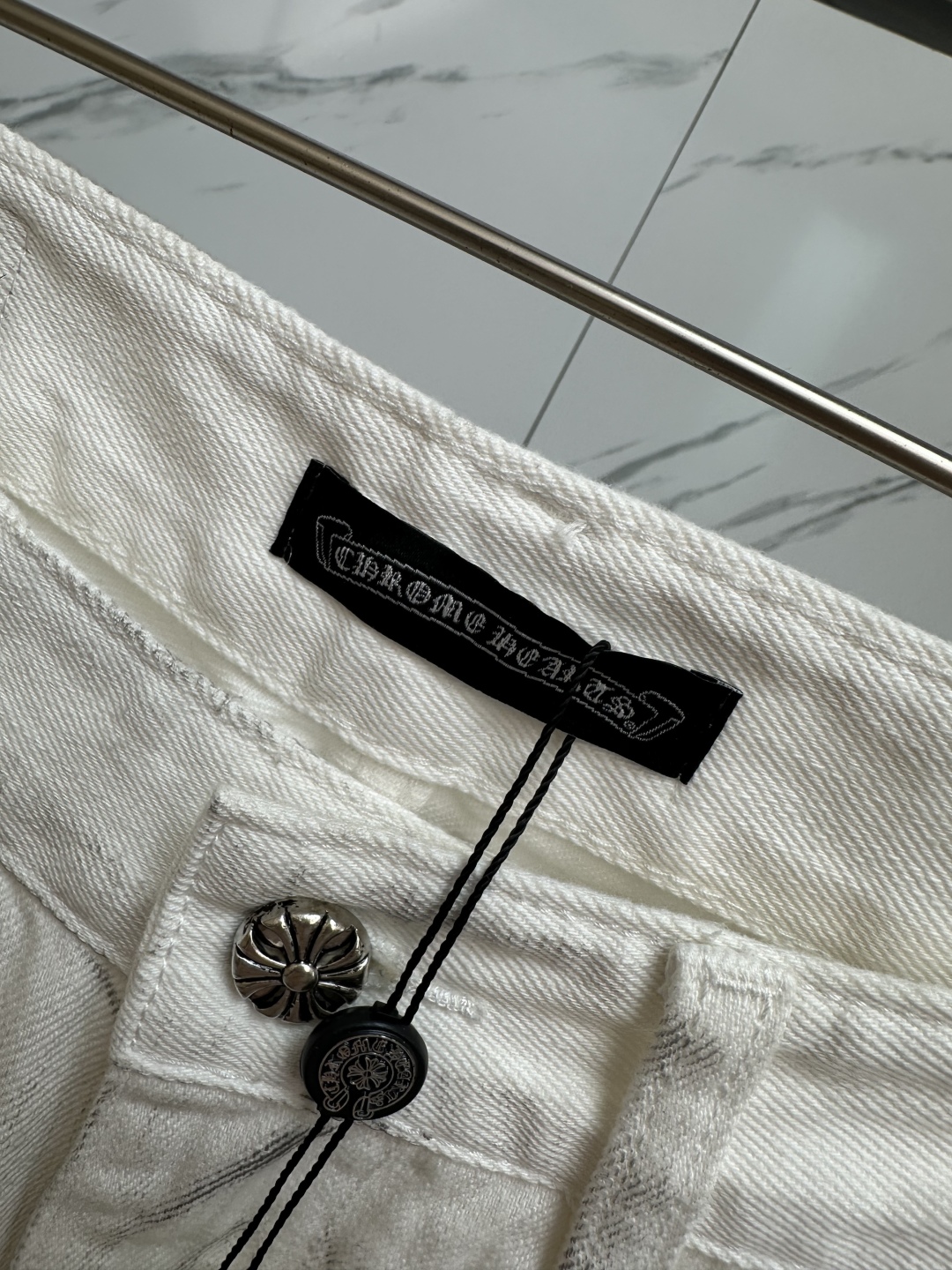 Chrome Hearts Washed Denim Jeans - Streetwear Style with Comfortable Fit 7 cmp i1750161532920 2884 0 5
