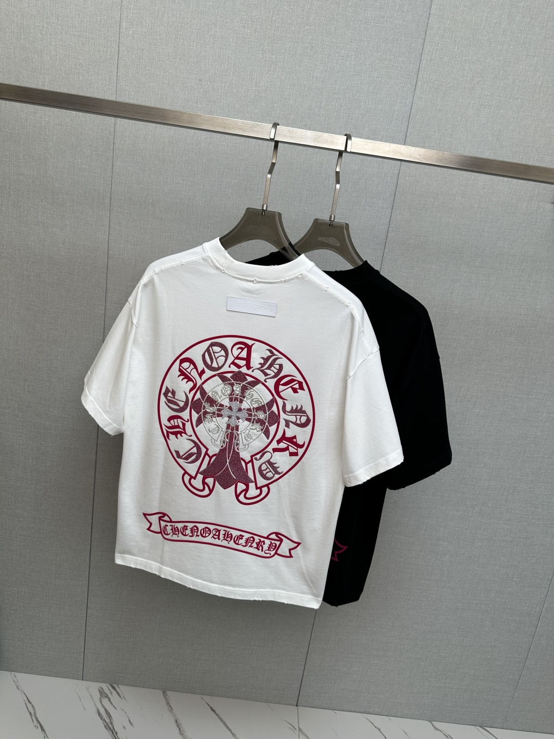 Chrome Hearts 2025 Spring/Summer Big Logo Round Neck Short Sleeve T-Shirt 10 cmp i1753446510137 2044 0 8