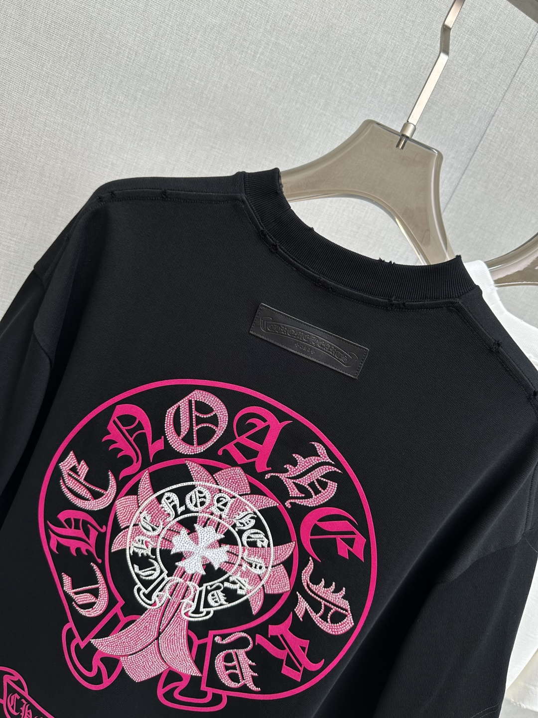 Chrome Hearts 2025 Spring/Summer Big Logo Round Neck Short Sleeve T-Shirt 8 cmp i1753446512403 6630 0 6