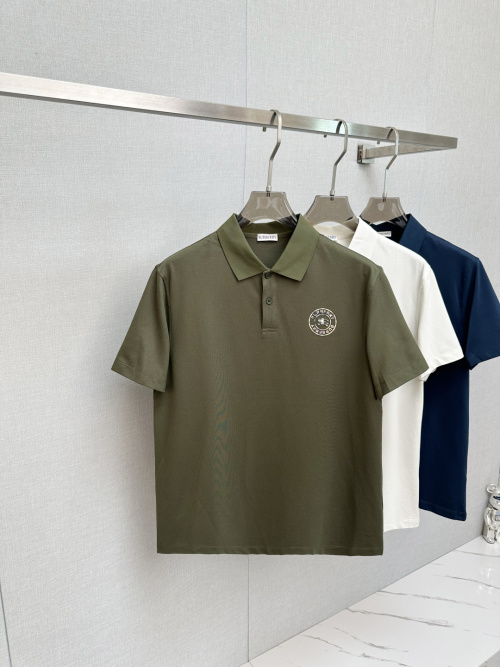 BURB 2025 Men's Polo Shirt - Premium Pique Cotton, Fashionable Three-Button Design 6 BURB 2025 Men's Polo Shirt - Premium Pique Cotton, Fashionable Three-Button Design