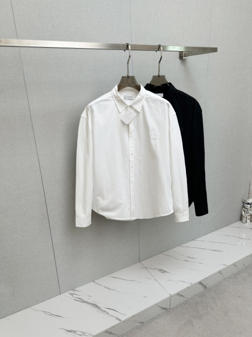 Bru**llo Cuci**lli Men's Business Casual Long Sleeve Shirt - Elegant & Versatile 1 Bru**llo Cuci**lli Men's Business Casual Long Sleeve Shirt - Elegant & Versatile