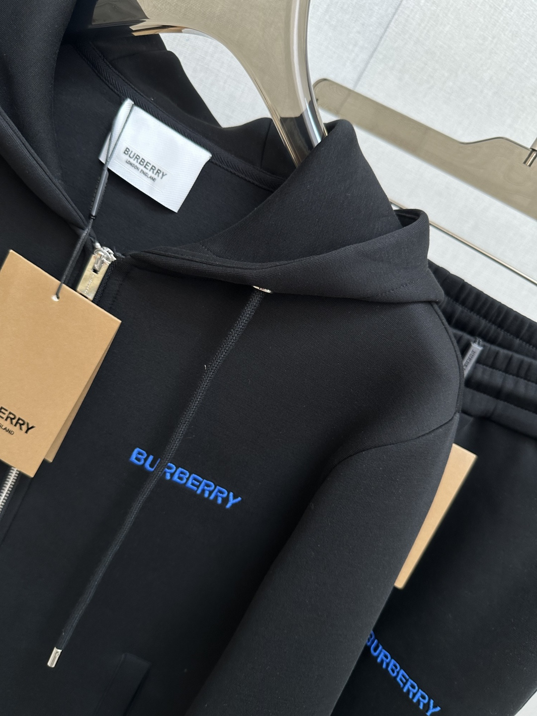 BURB SS Men's Black Tracksuit Set, 3D Embroidery, Cotton Blend, M-3XL 6 cmp i1755692401476 2105 0 4