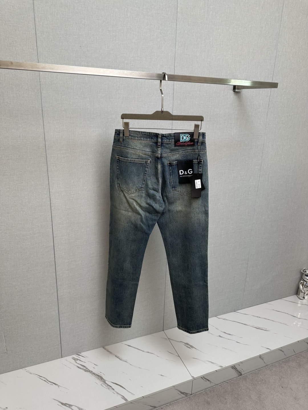 Dolce & Gabbana Men's Distressed Denim Jeans with Logo Detailing 10 cmp i1757073027578 2531 0 8