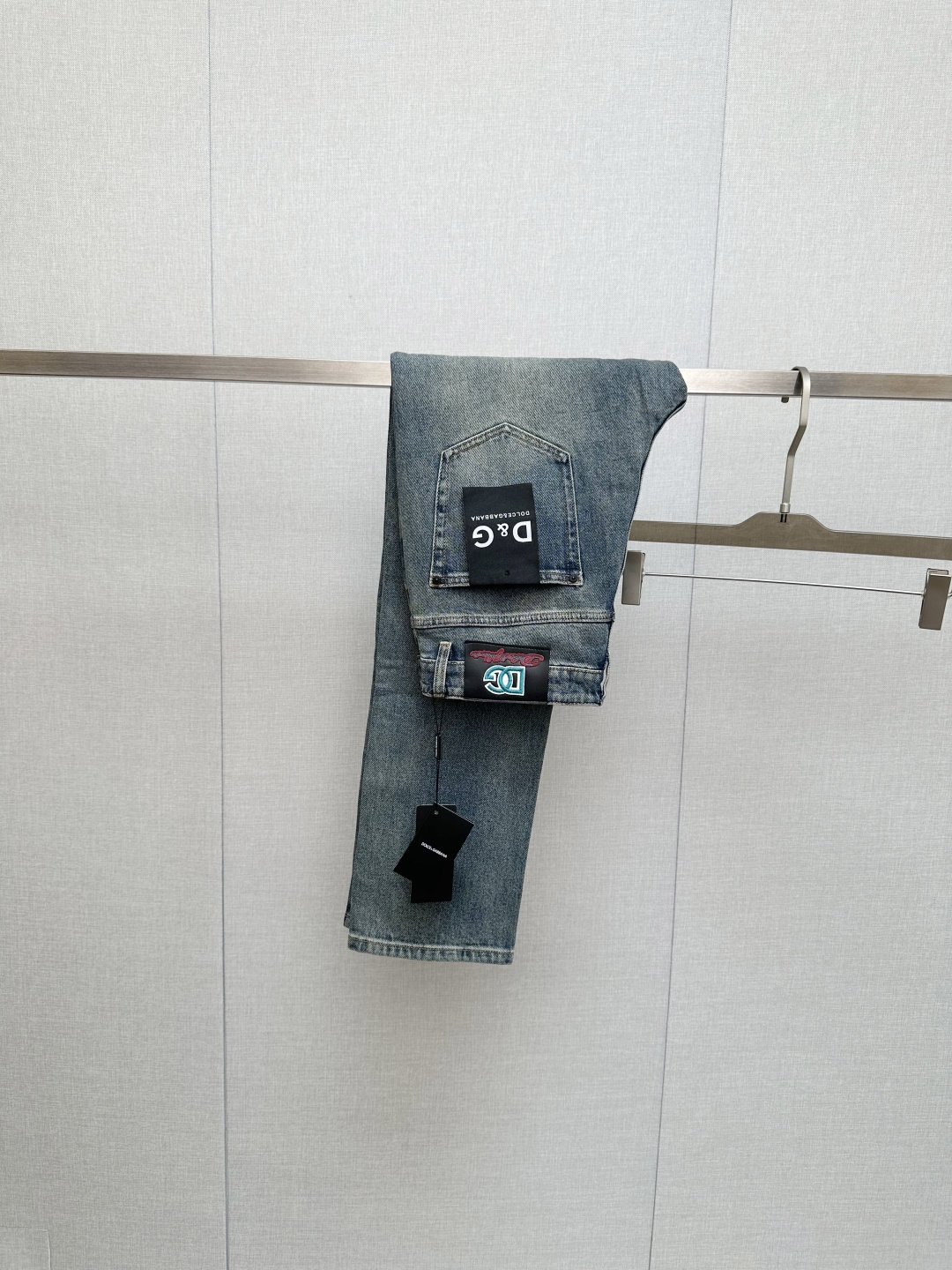 Dolce & Gabbana Men's Distressed Denim Jeans with Logo Detailing 3 cmp i1757073030753 2431 0 1