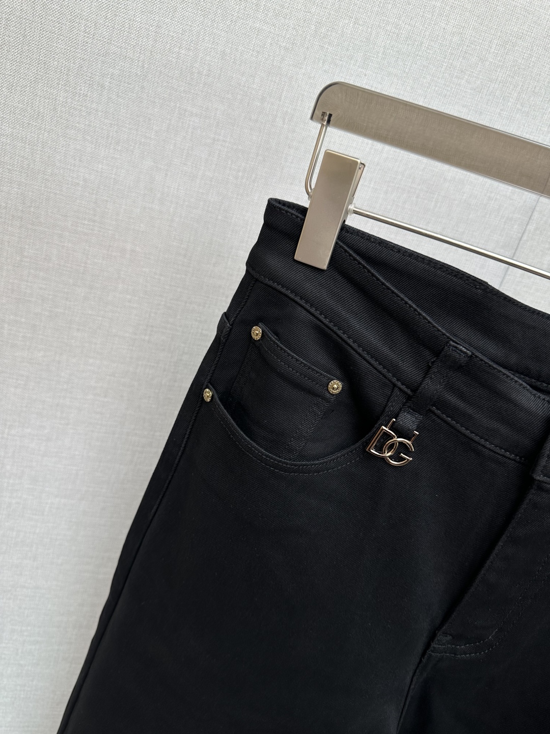 Dolce & Gabbana Men's Black Wash Denim Jeans with Logo 6 cmp i1757073112432 3488 0 4