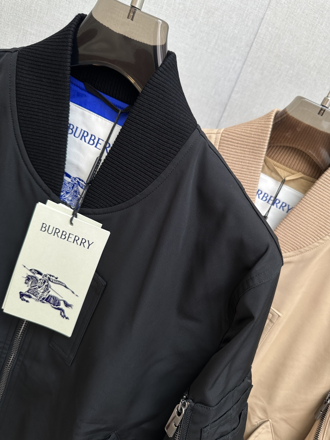 BURB Men's 2025 Bomber Jacket Imported Italian Fabric Fashionable 5 cmp i1758021866528 7564 0 3