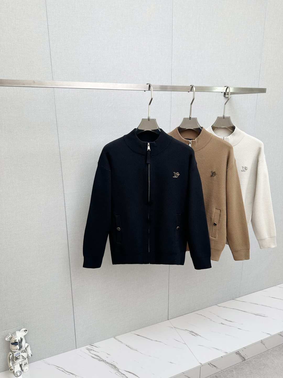 Louis Vuitton Embroidered Wool Sweater – Classic & Comfortable