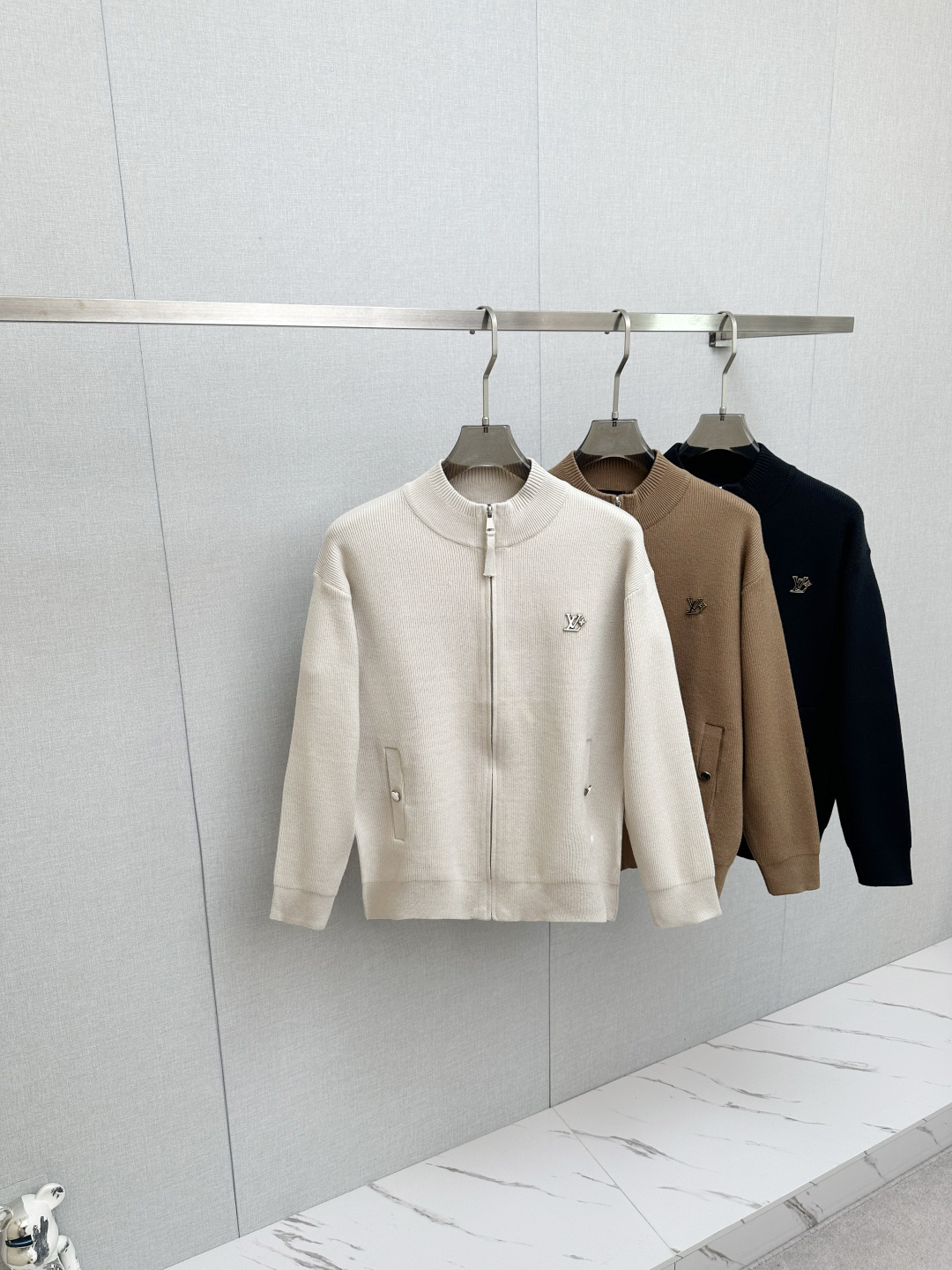 Louis Vuitton Embroidered Wool Sweater – Classic & Comfortable