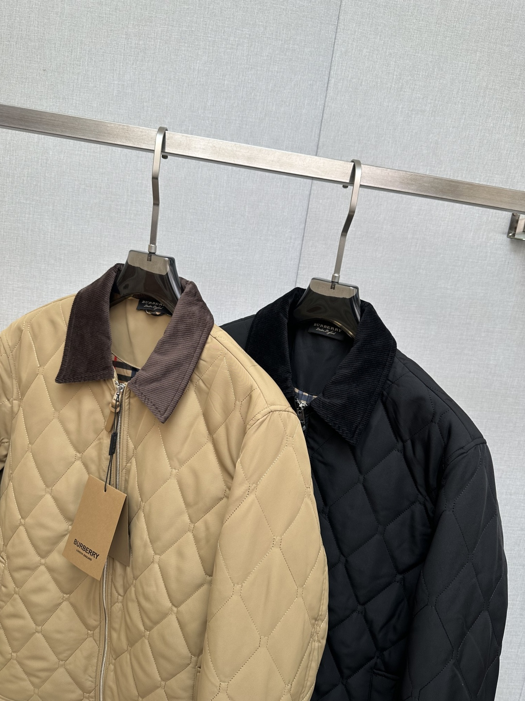 BURB 秋冬新款抓绒棉服夹克外套,内里加棉,狠货 意大利进口面料时尚夹克外套 5