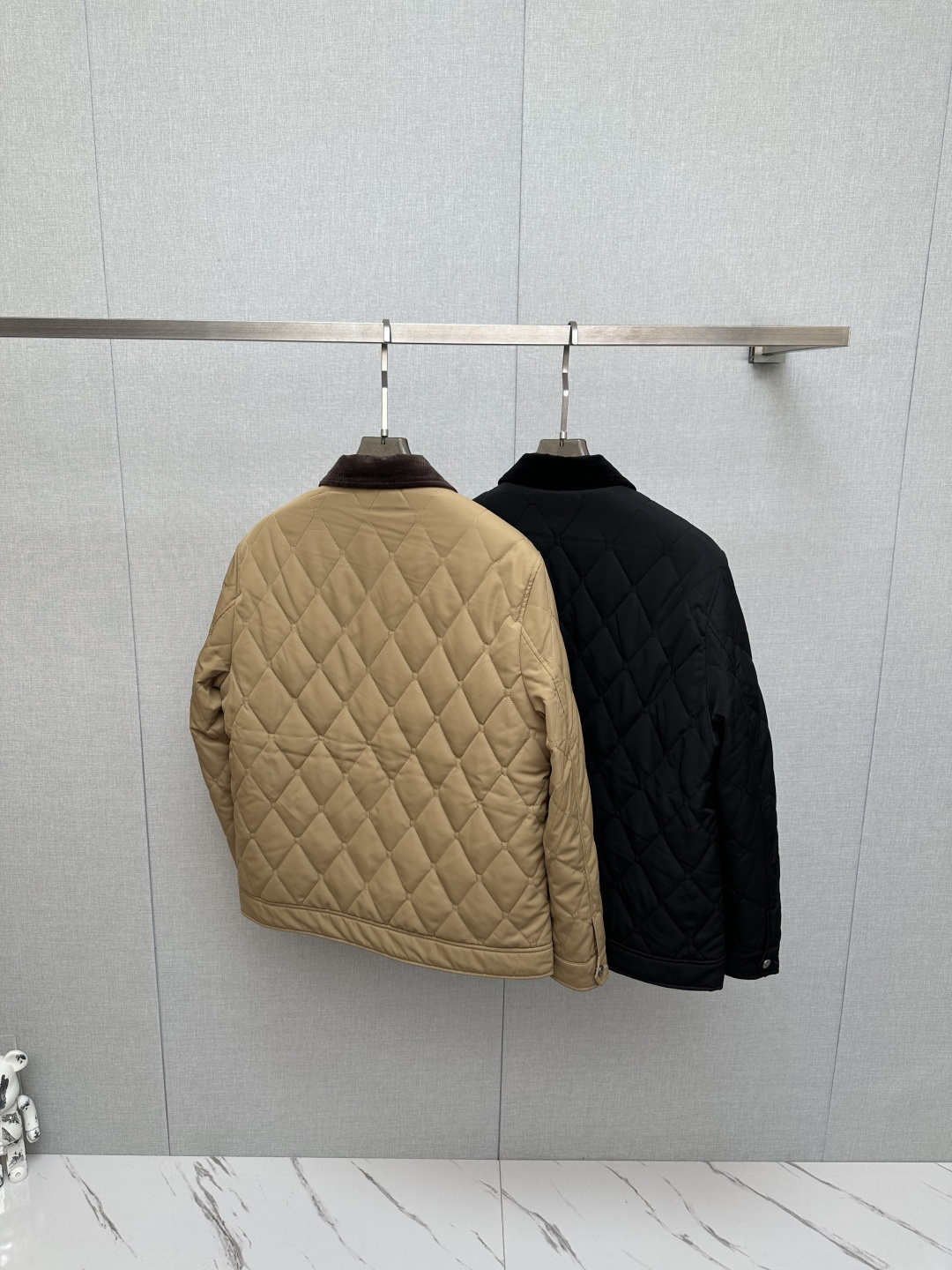 BURB 秋冬新款抓绒棉服夹克外套,内里加棉,狠货 意大利进口面料时尚夹克外套 9