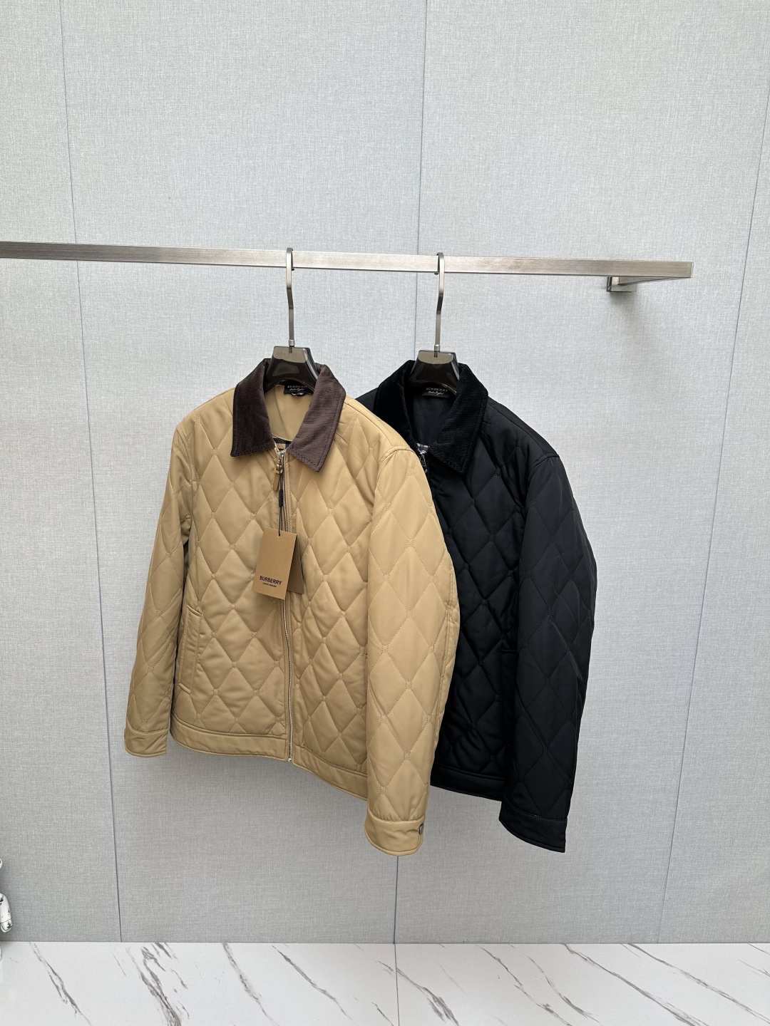 BURB 秋冬新款抓绒棉服夹克外套,内里加棉,狠货 意大利进口面料时尚夹克外套 6
