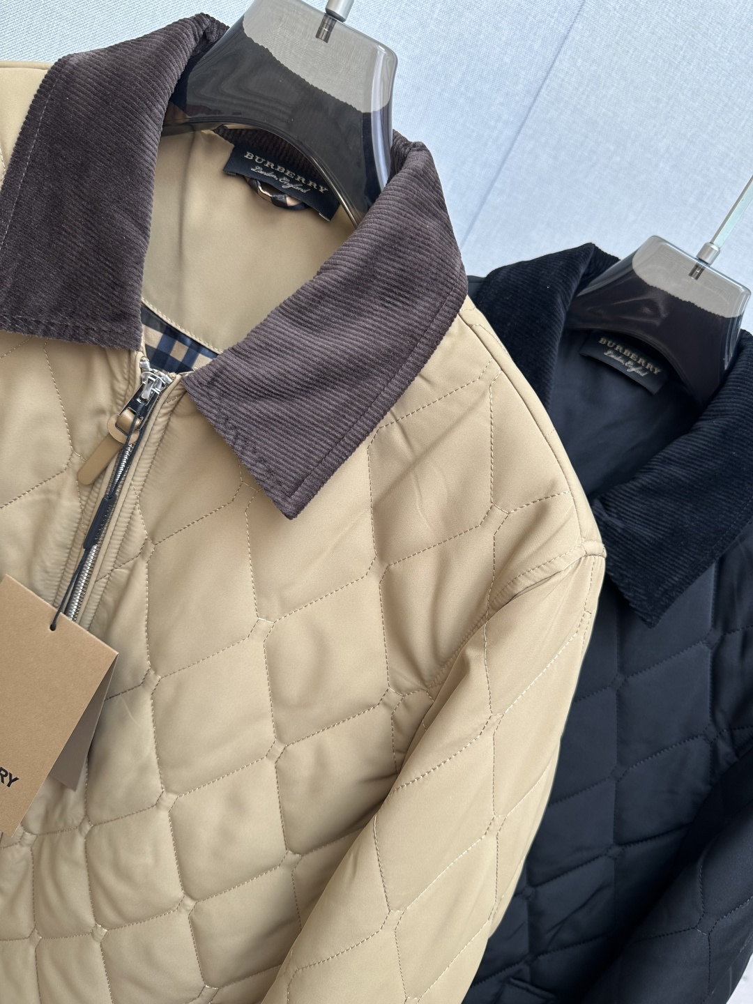 BURB 秋冬新款抓绒棉服夹克外套,内里加棉,狠货 意大利进口面料时尚夹克外套 4