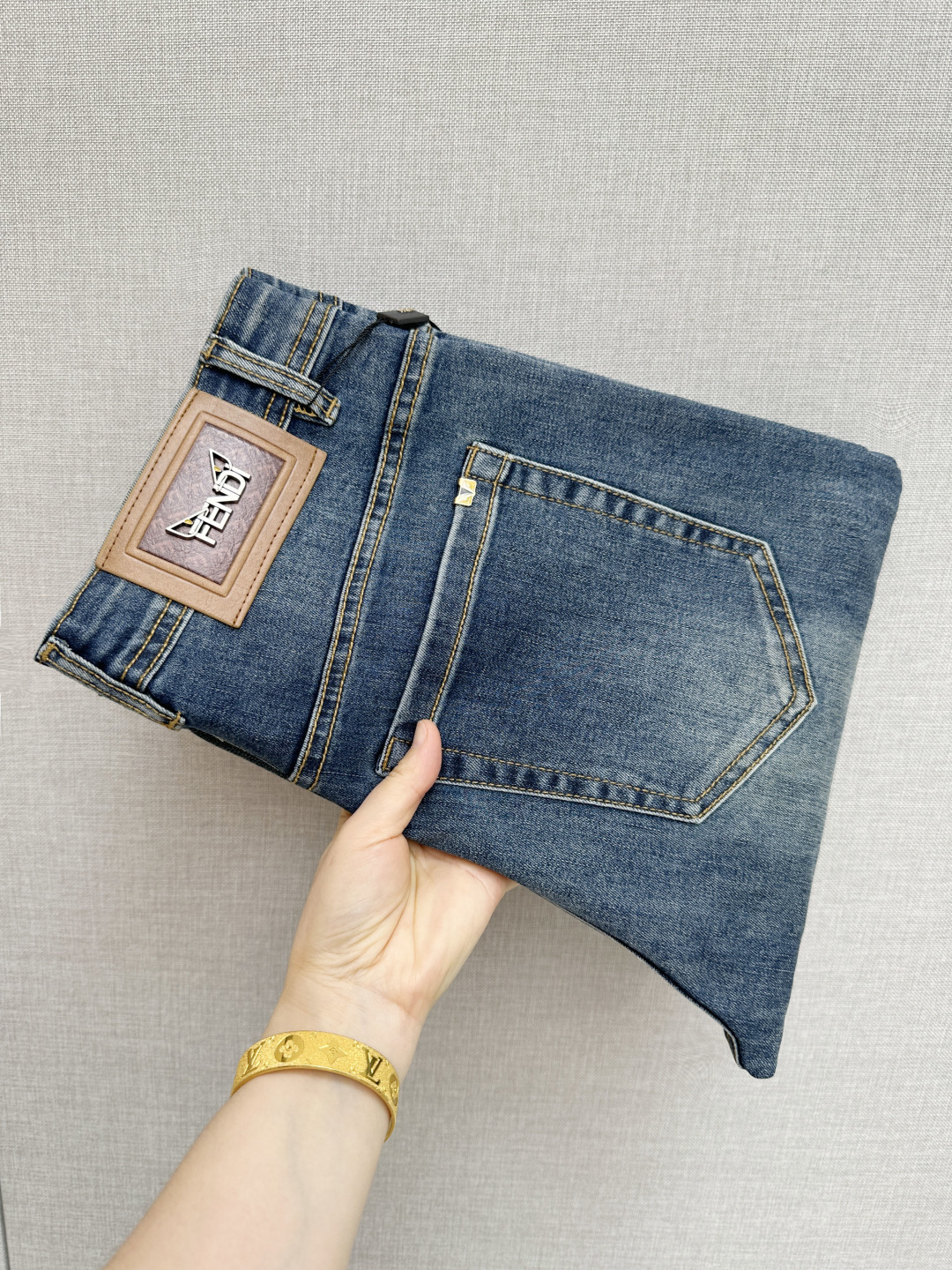 P230 Nuevo producto de tienda, jeans originales, confección pesada original, diseño clásico del logo de la marca, con l…
