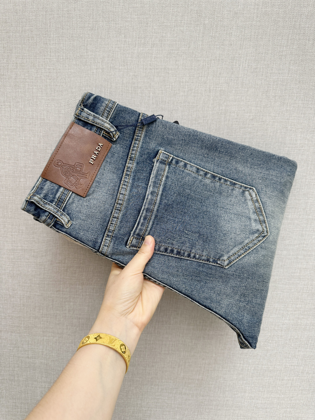 P230 Nuevo producto de tienda, jeans originales, confección pesada original, diseño clásico del logo de la marca, con l…