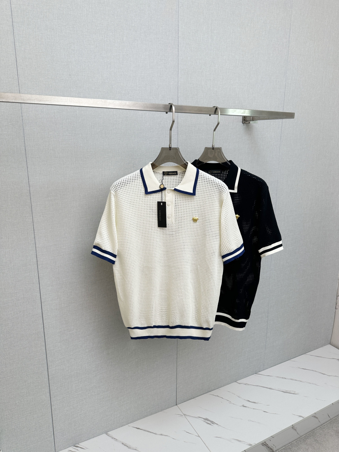 P220 Nueva camiseta de manga corta de punto de alta gama para hombre de la temporada primavera-verano 2026, con los últ…