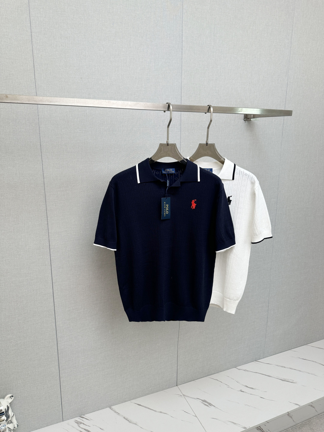 P220 Nueva camiseta de manga corta de punto de alta gama para hombre de la temporada primavera-verano 2026, c…