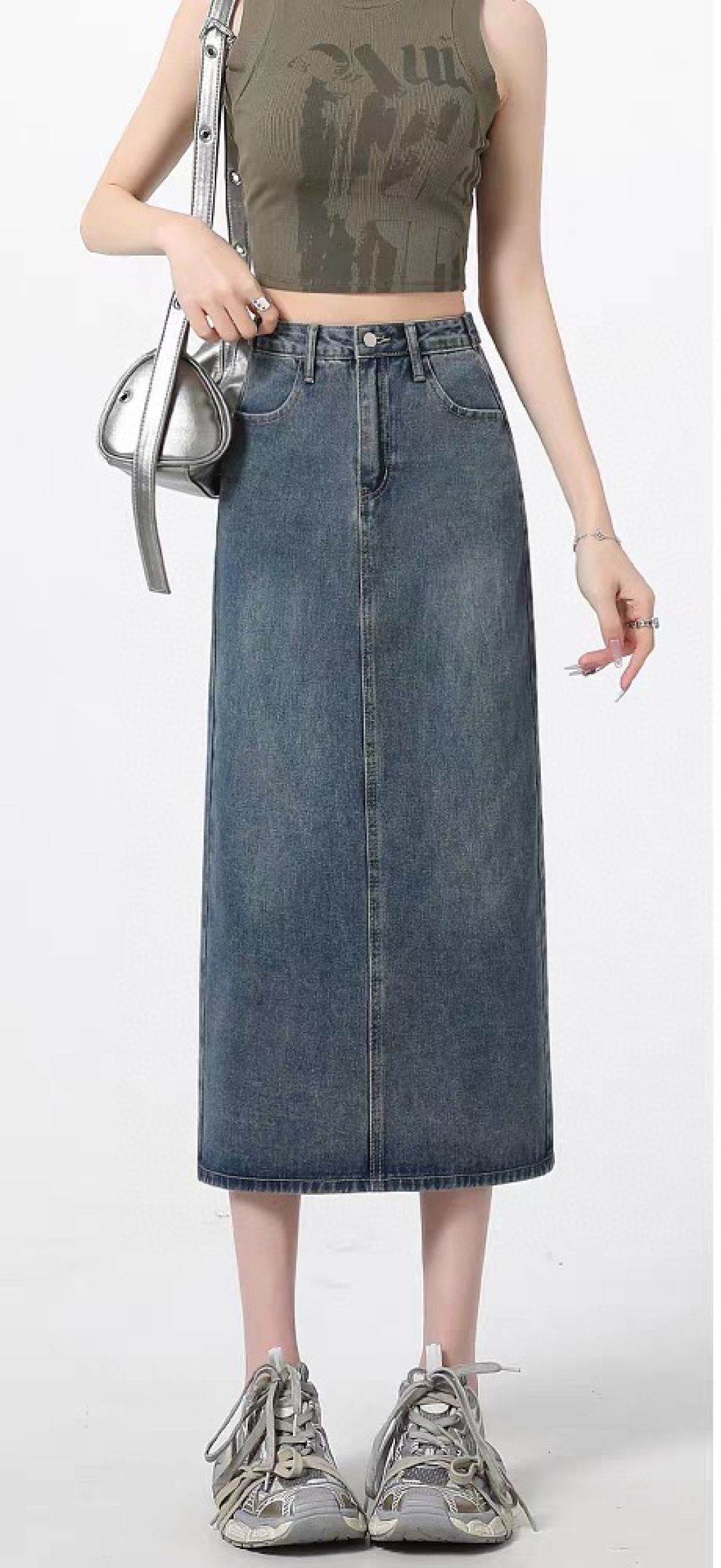 High-End Women’s Clothes: Zithian Pictures Skirt & Dress Set, SMLXL Sizes Available