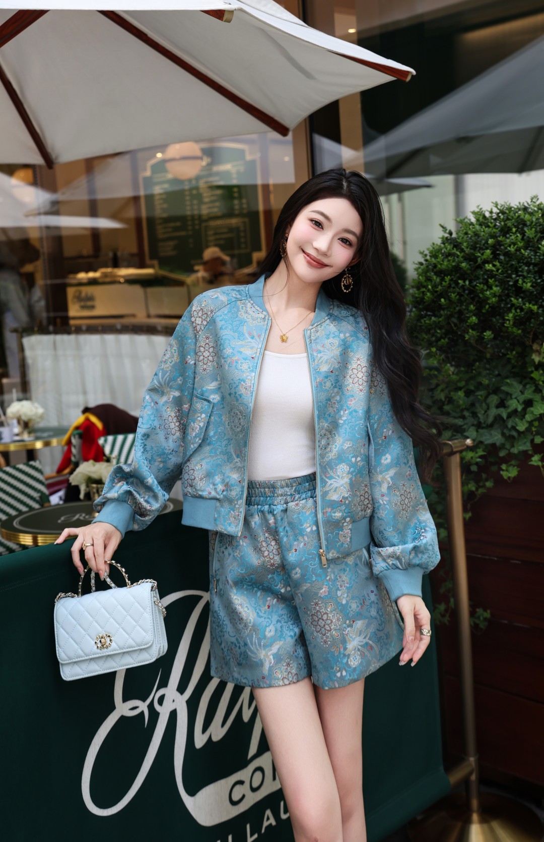High-Quality Women’s Clothes with CD-ROM in Black/Blue/Pink, New Chinese-Inspired Collection for Fall/Winter 2025 - 图片 5