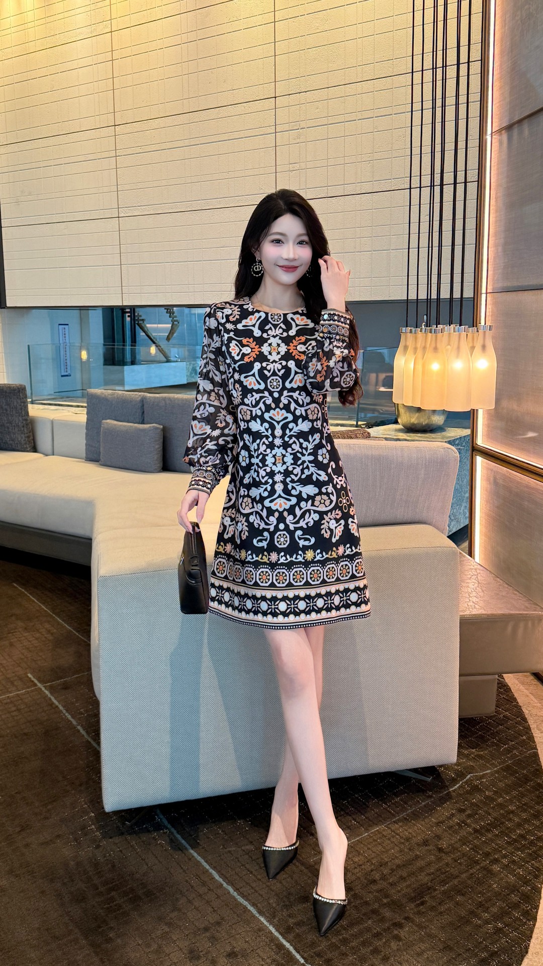 2025 French-Style Women’s Dress: High-End, High-Quality, Elegant, and Noble Atmosphere - 图片 1