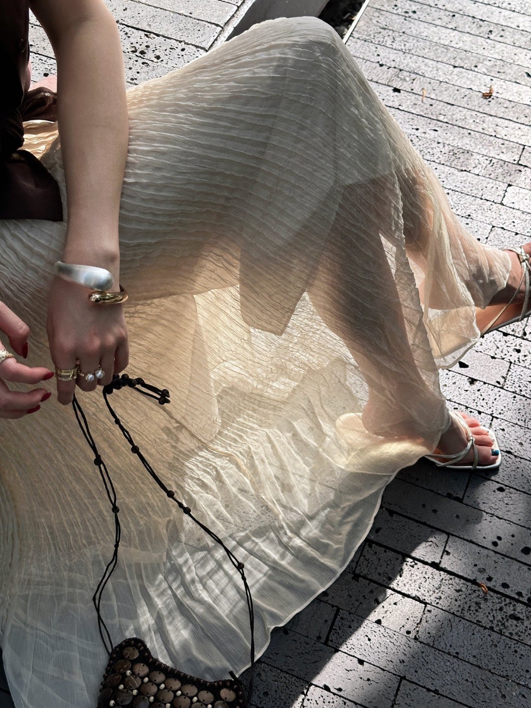 Elegant Pleated Maxi Dress - Summer Style, Romantic Flair 9 cmp a1745855968048 5675