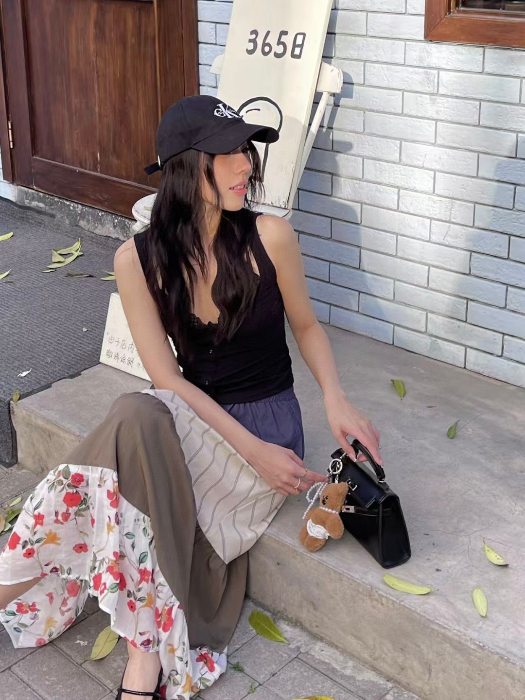 Street Style Holiday Skirt - Mixed Fabric, Elastic Waist, Slim Fit - S, M, L 9 cmp a1746028569211 1576