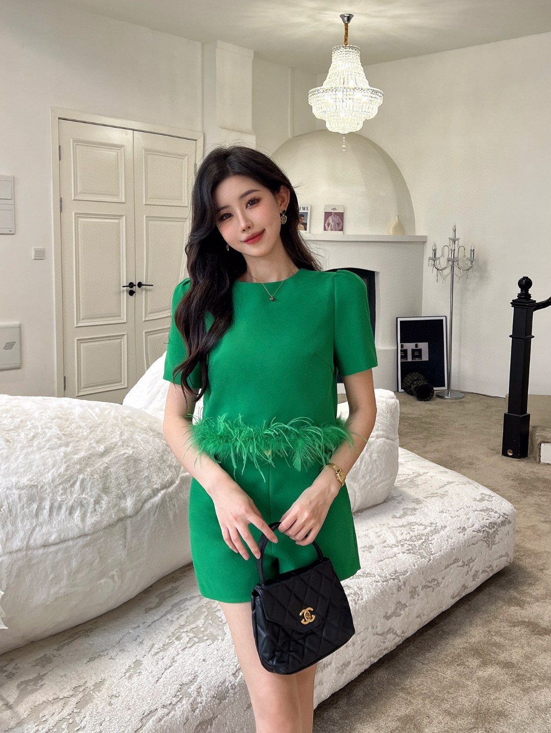 Elegant Feather Hem Top - Chic & Unique Chanel-Inspired Design 8 cmp a1748533822972 8557