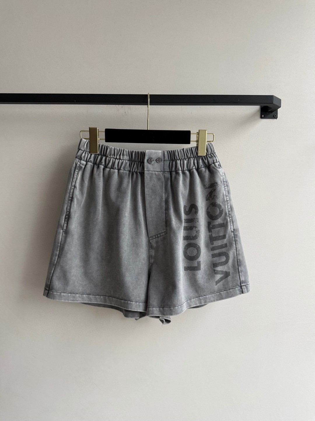 Louis Vuitton Vintage-Wash Denim Shorts with Signature Monogram - S, M, L 8 cmp a1748618665533 1263