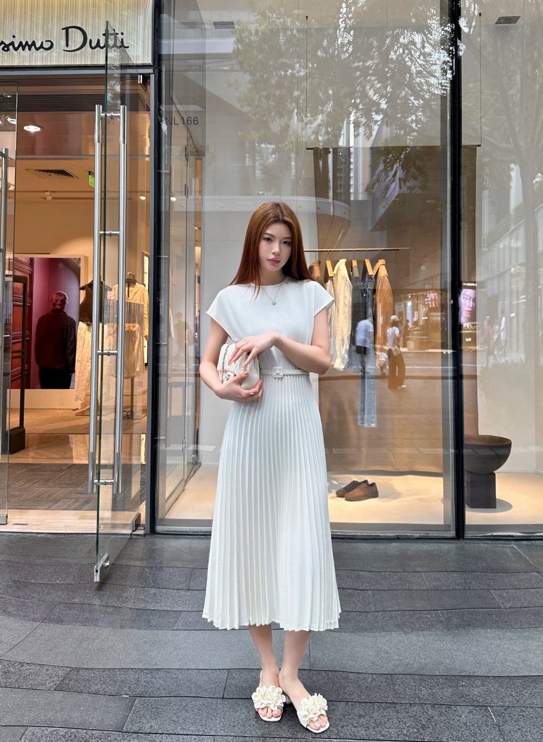 Elegant Sleeveless Pleated Dress - Flattering A-Line, Perfect for Any Occasion 9 cmp a1750517795637 4478