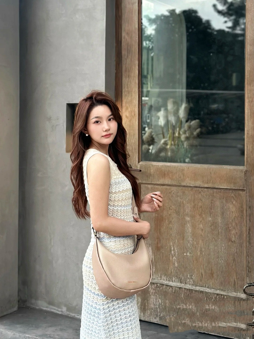 Gradient Wave Knit Dress - Sleeveless Slim Fit, Perfect for Vacation 9 cmp a1750517815196 4644