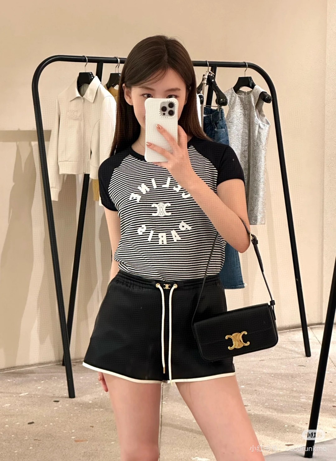 Celine Logo Drawstring Shorts - Comfortable & Stylish Acetate Fabric 9 cmp a1751210793050 6405