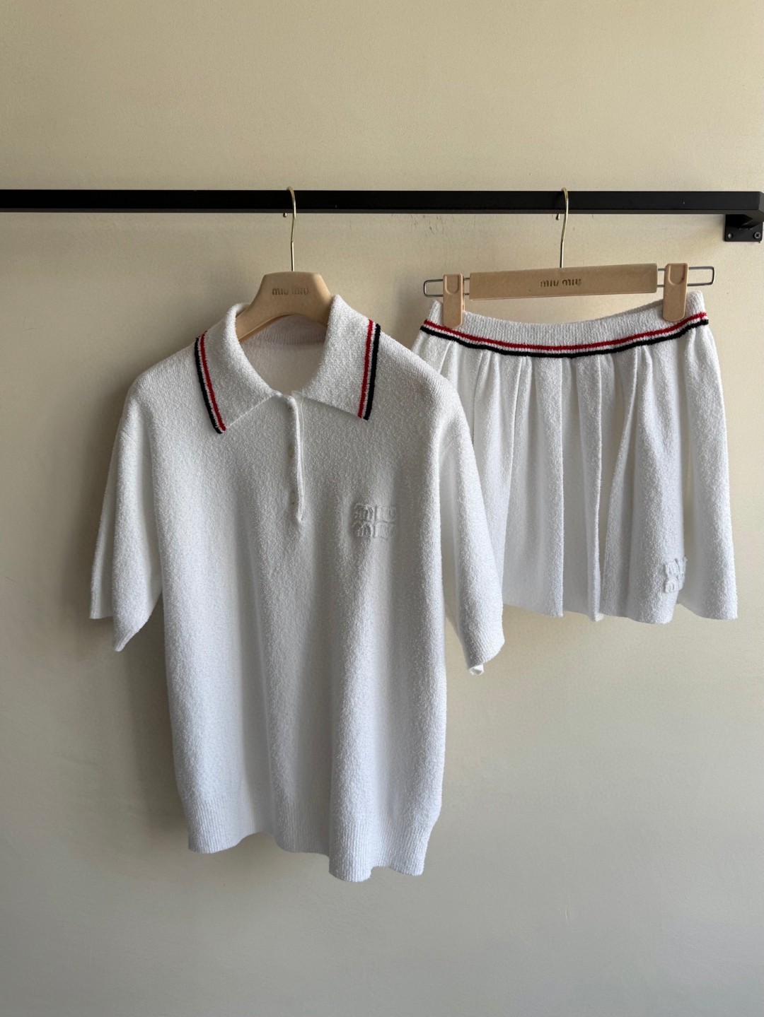 Miu Miu Polo Collar Terry Fabric Top - Spring/Summer 2025 Collection 9 cmp a1752938398116 3040