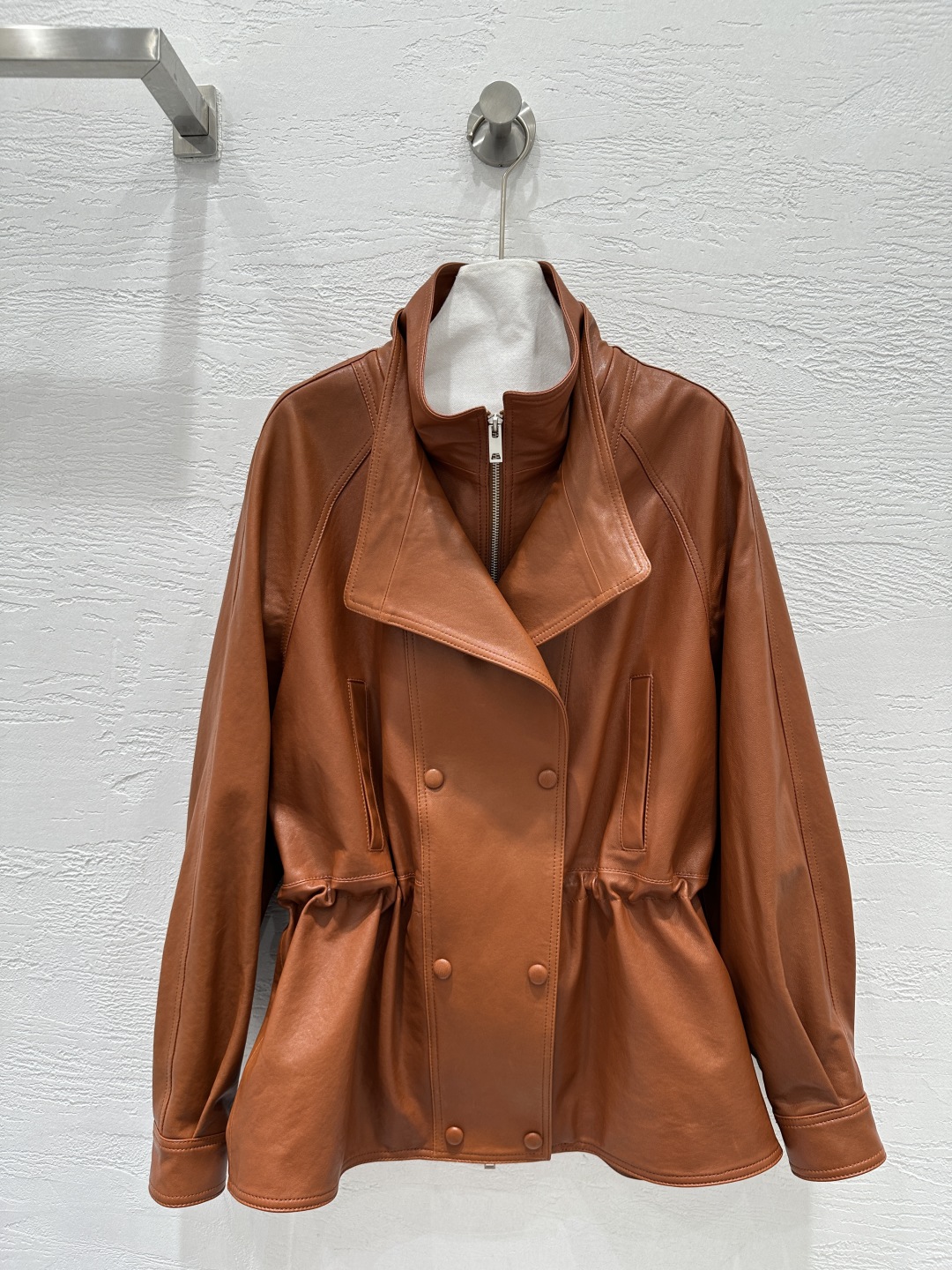 The M25 Genuine Leather Trench Coat - Autumn New Collection, Lambskin, Elegant 9 cmp a1755359169682 7332