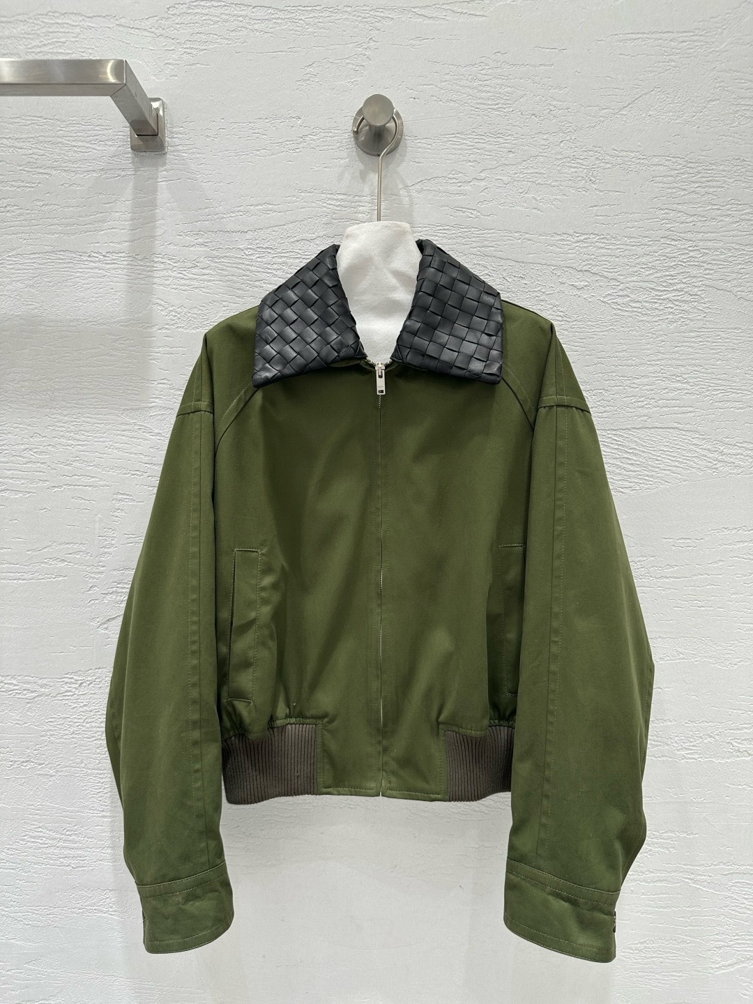 Bot**ga Veneta Inspired Lambskin Jacket - Detachable Collar, Three Colors 10 cmp a1756739623345 8686