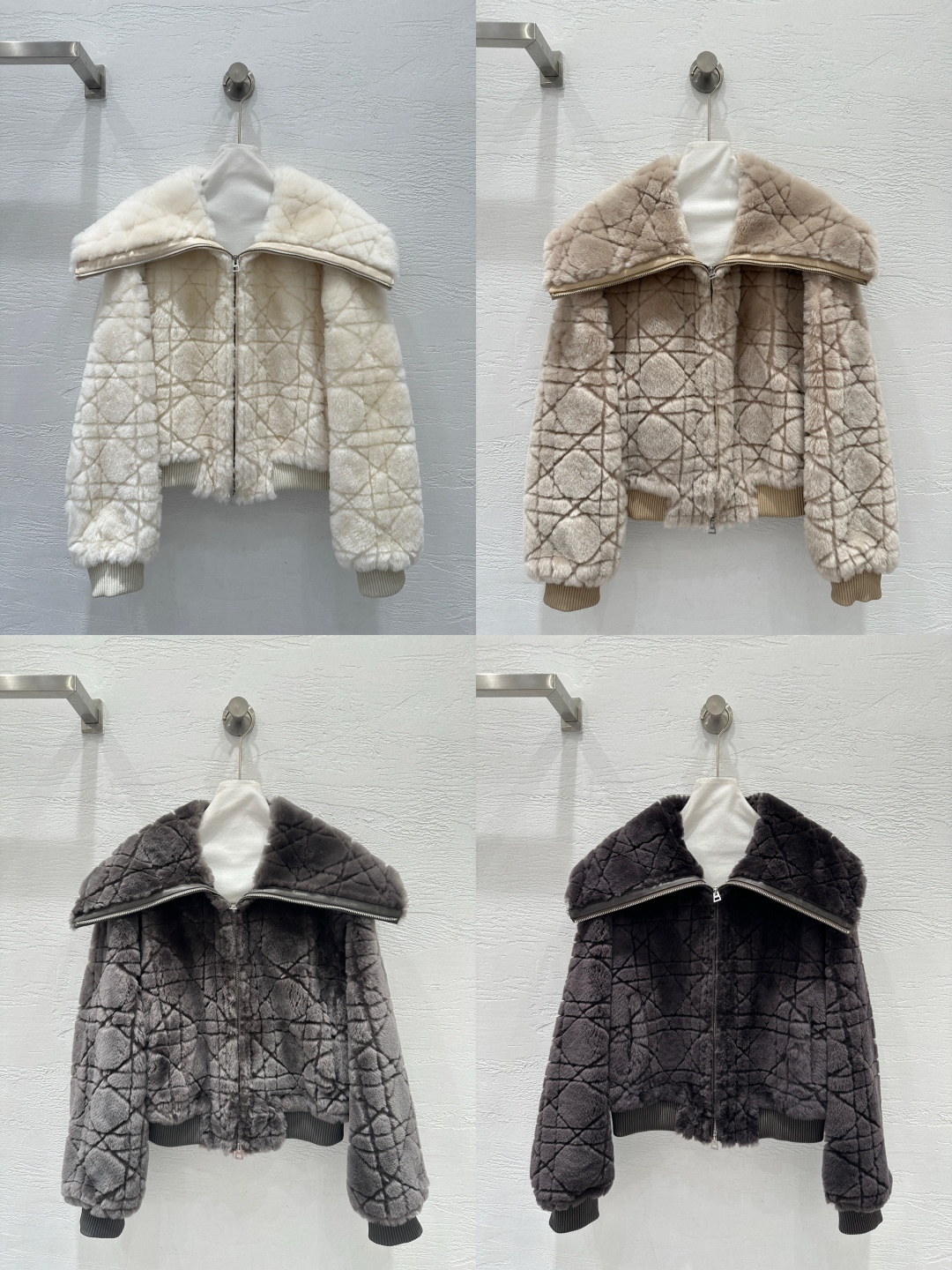 Dior Teddy Fleece-Lined Shearling Jacket with Cannage Pattern - S, M, L 10 cmp a1758035162925 4477