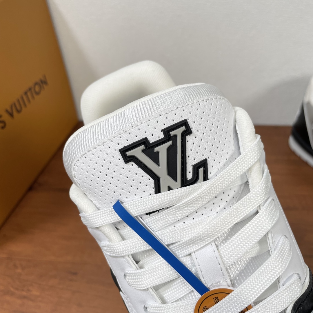 Louis Vuitton Trainer Sneaker: Leather, Monogram Accents, Comfortable Fit 8 cmp i1742039177557 4504 0 6