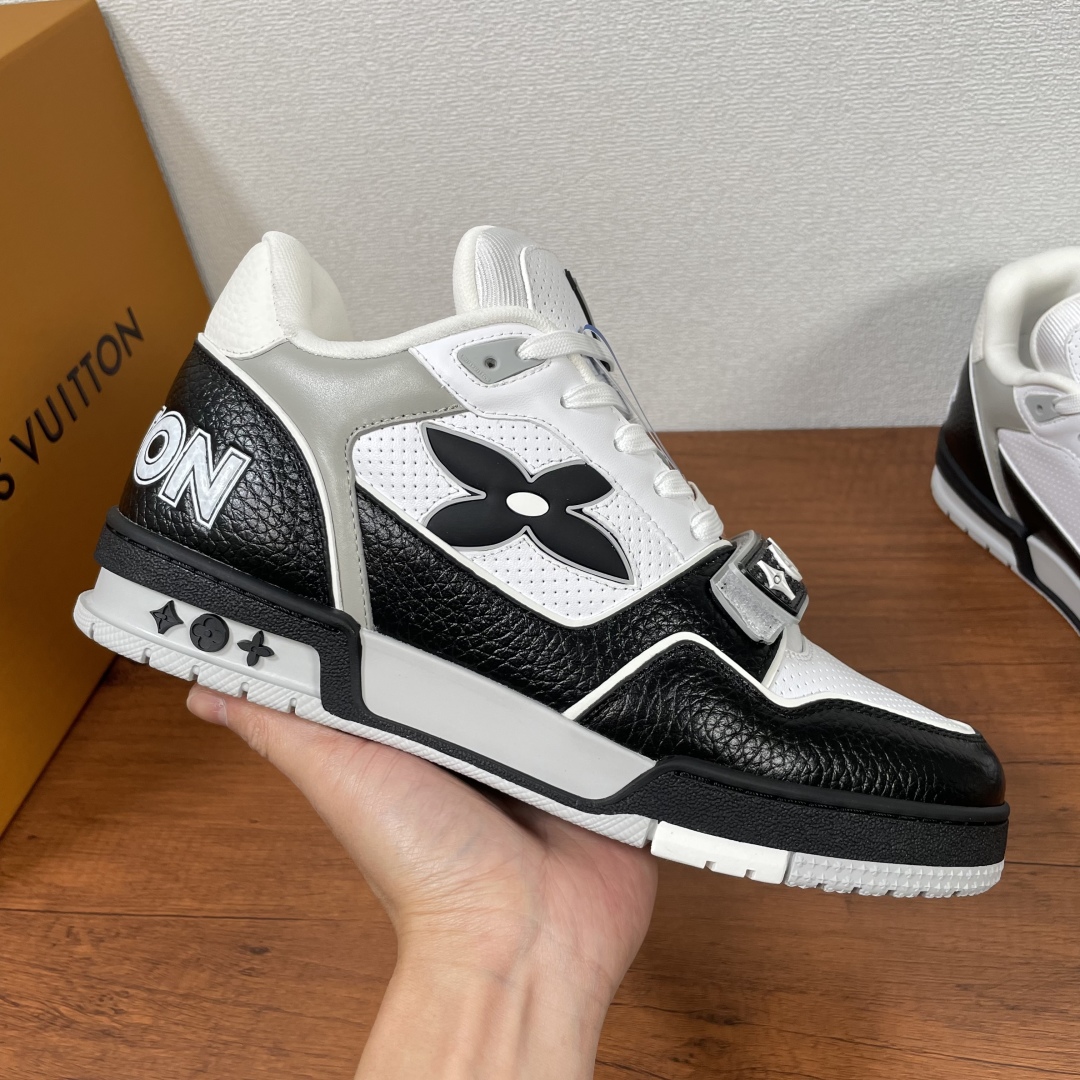 Louis Vuitton Trainer Sneaker: Leather, Monogram Accents, Comfortable Fit 5 cmp i1742039177562 1848 0 3