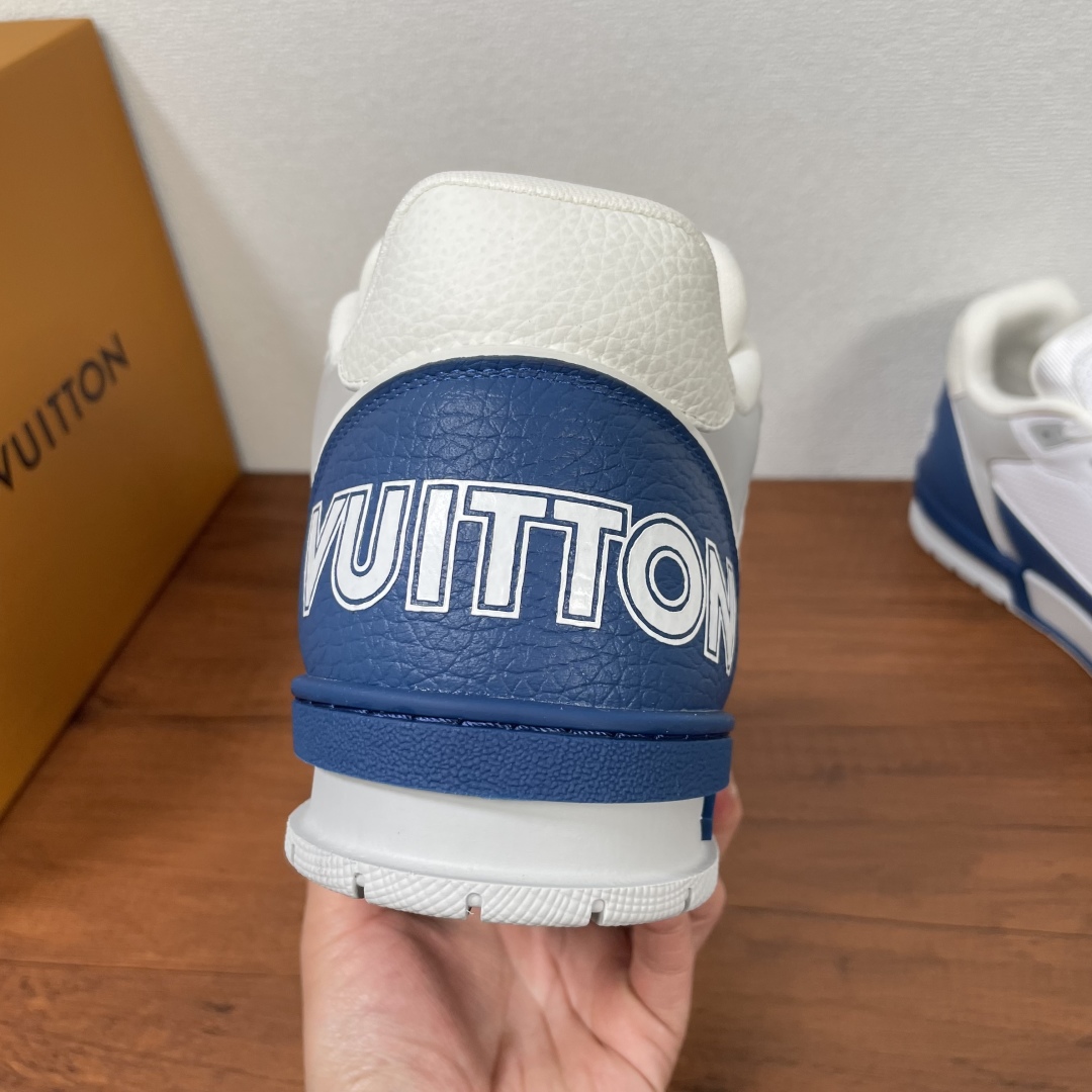 Louis Vuitton Trainer Sneakers: Leather, Monogram Accents, Retro Style 6 cmp i1742039234057 2309 0 4