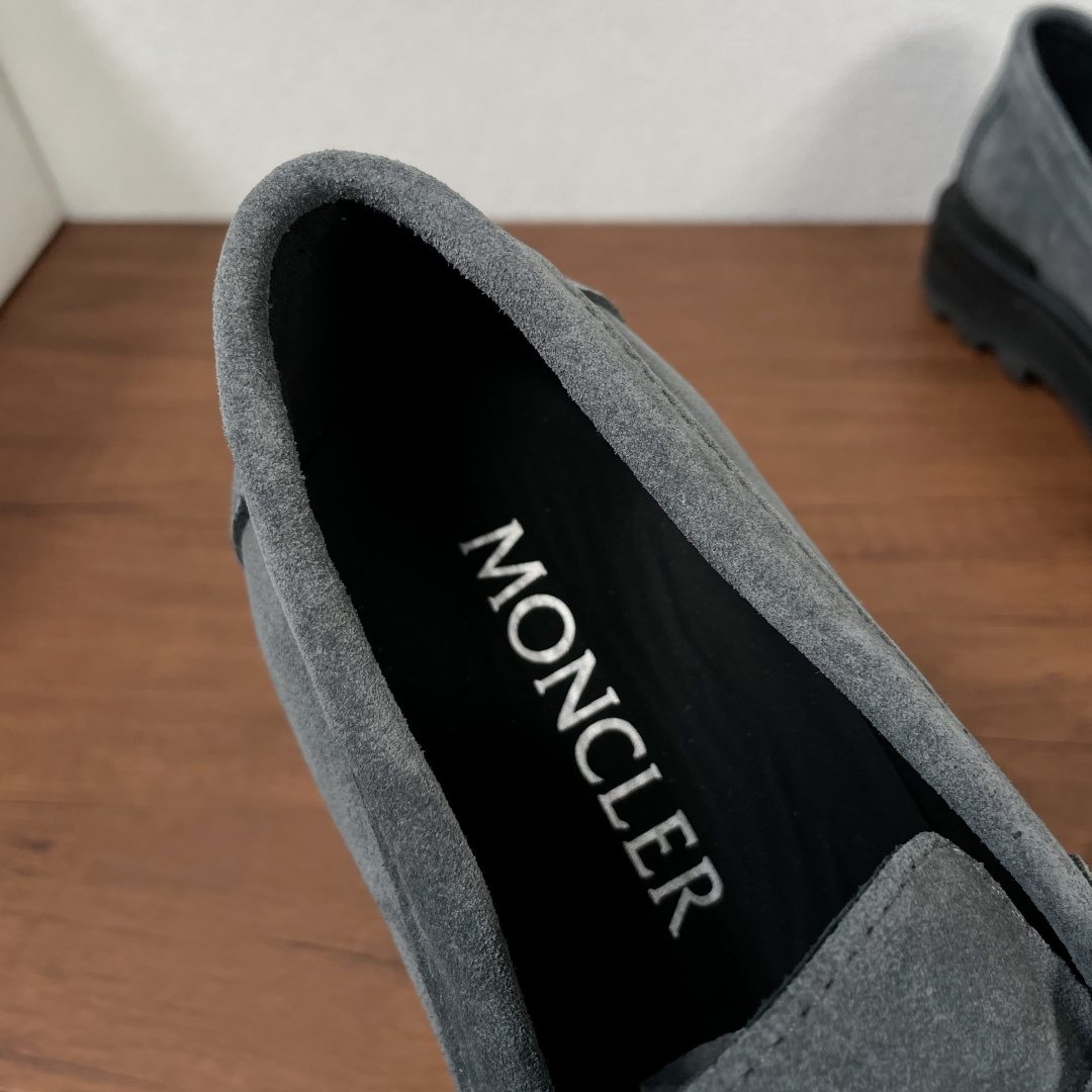Moncler Style Leather Men's Shoes Men's Shoes Men's Shoes detail image 7 from source 783093