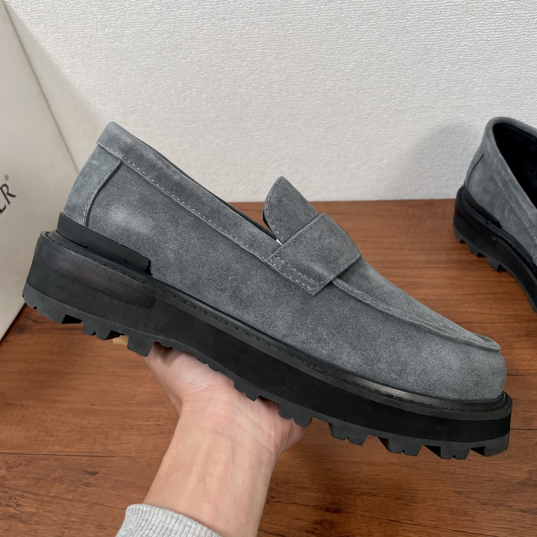 Moncler Style Leather Men's Shoes Men's Shoes Men's Shoes detail image 4 from source 783093