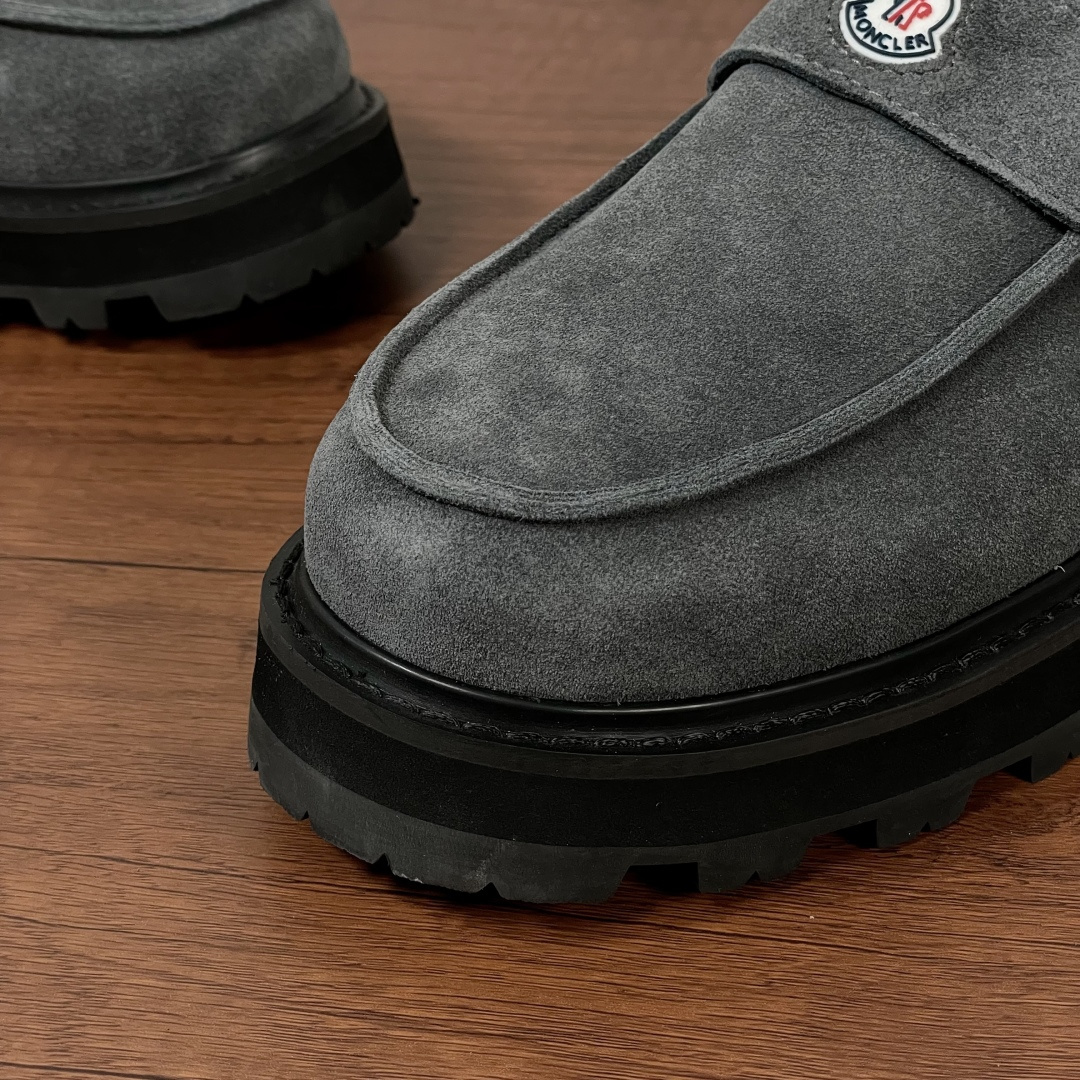 Moncler Style Leather Men's Shoes Men's Shoes Men's Shoes detail image 9 from source 783093