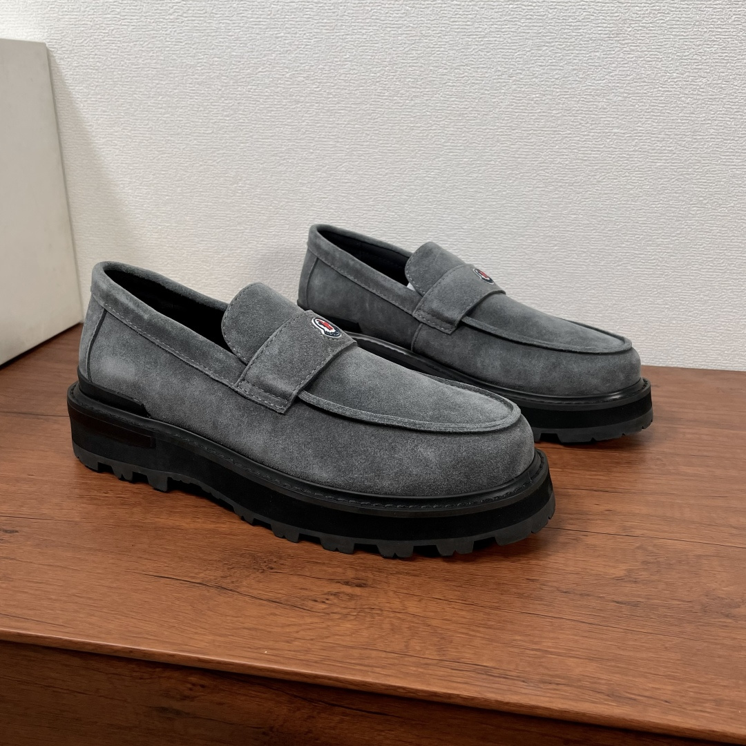 Moncler Style Leather Men's Shoes Men's Shoes Men's Shoes detail image 3 from source 783093