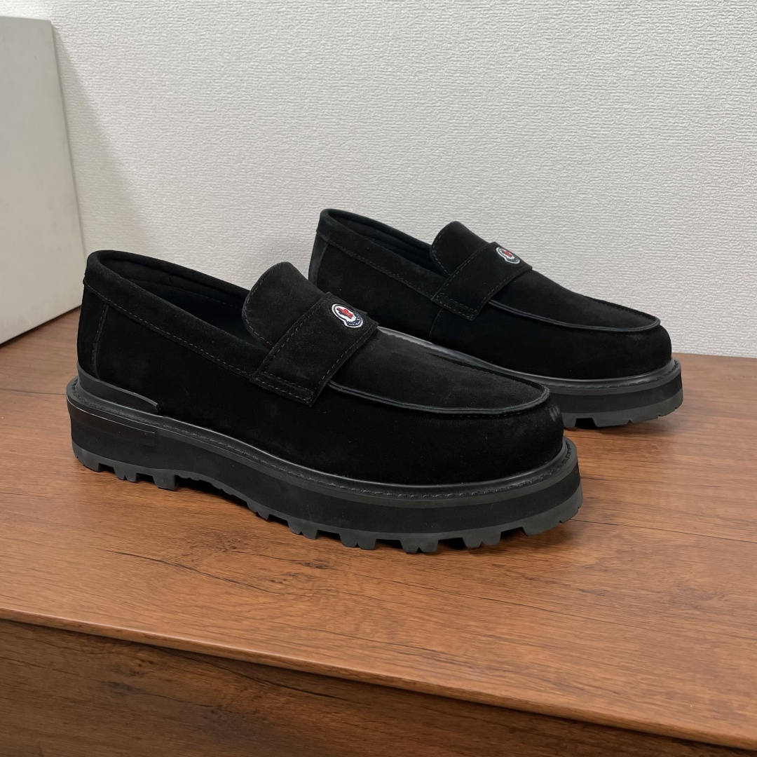 Moncler Style Leather Men's Shoes Men's Shoes Men's Shoes detail image 3 from source 783091