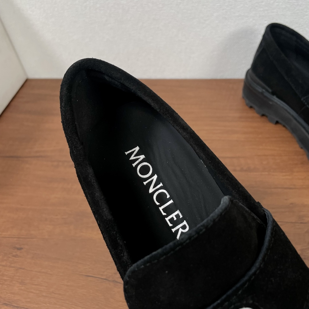 Moncler Style Leather Men's Shoes Men's Shoes Men's Shoes detail image 7 from source 783091