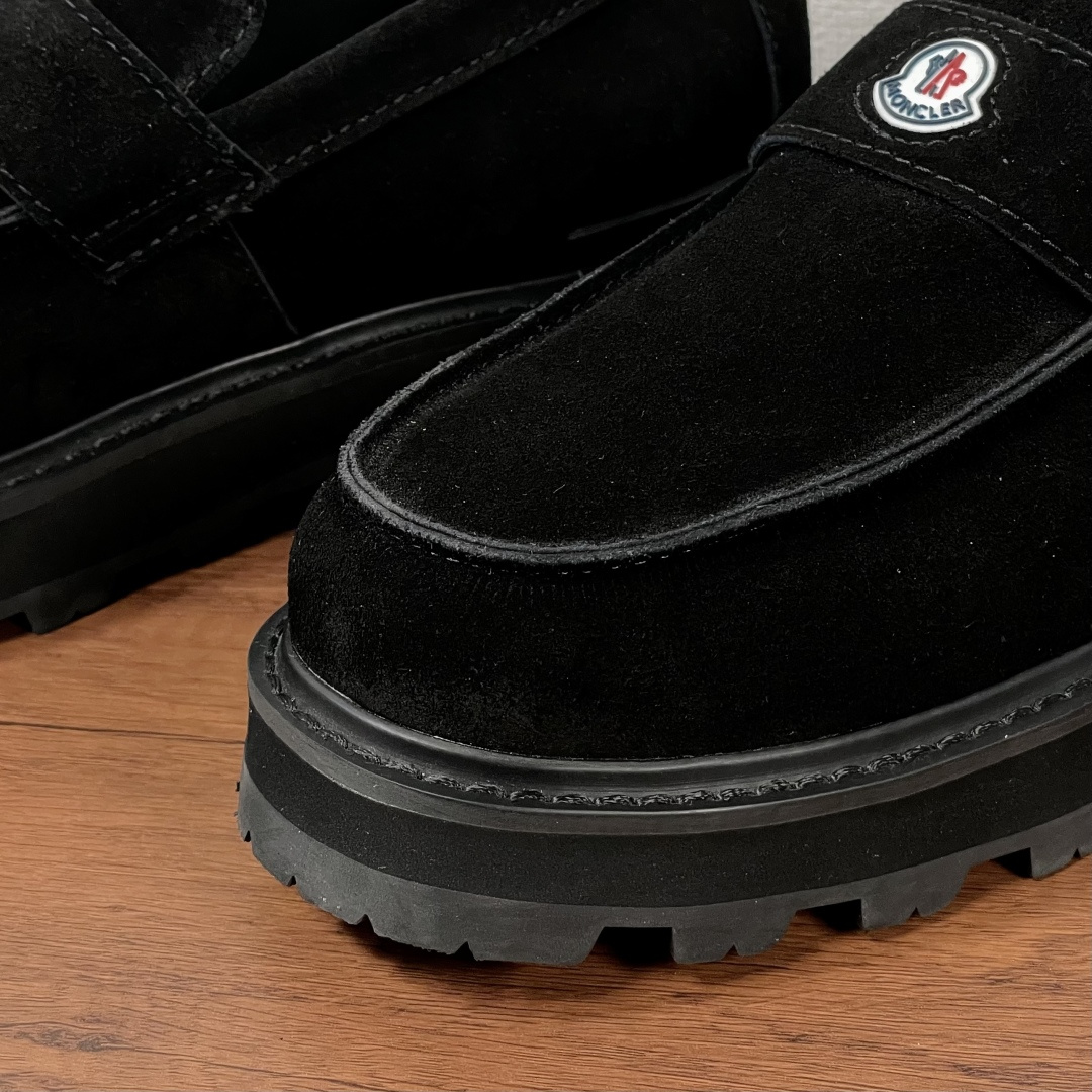 Moncler Style Leather Men's Shoes Men's Shoes Men's Shoes detail image 9 from source 783091