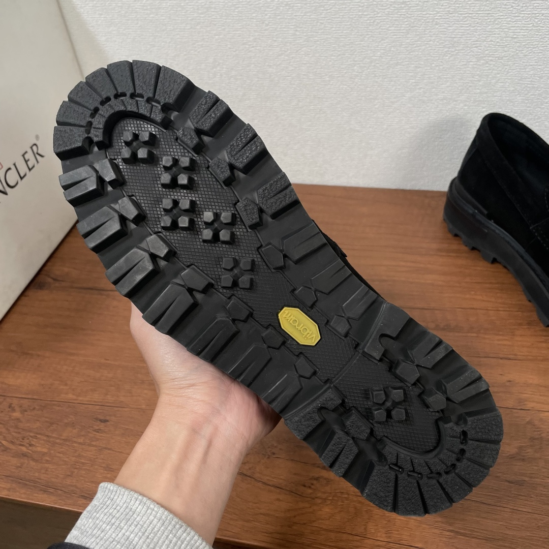 Moncler Style Leather Men's Shoes Men's Shoes Men's Shoes detail image 6 from source 783091