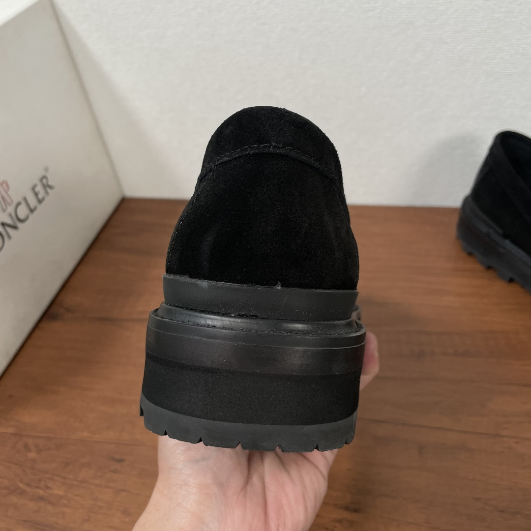 Moncler Style Leather Men's Shoes Men's Shoes Men's Shoes detail image 5 from source 783091