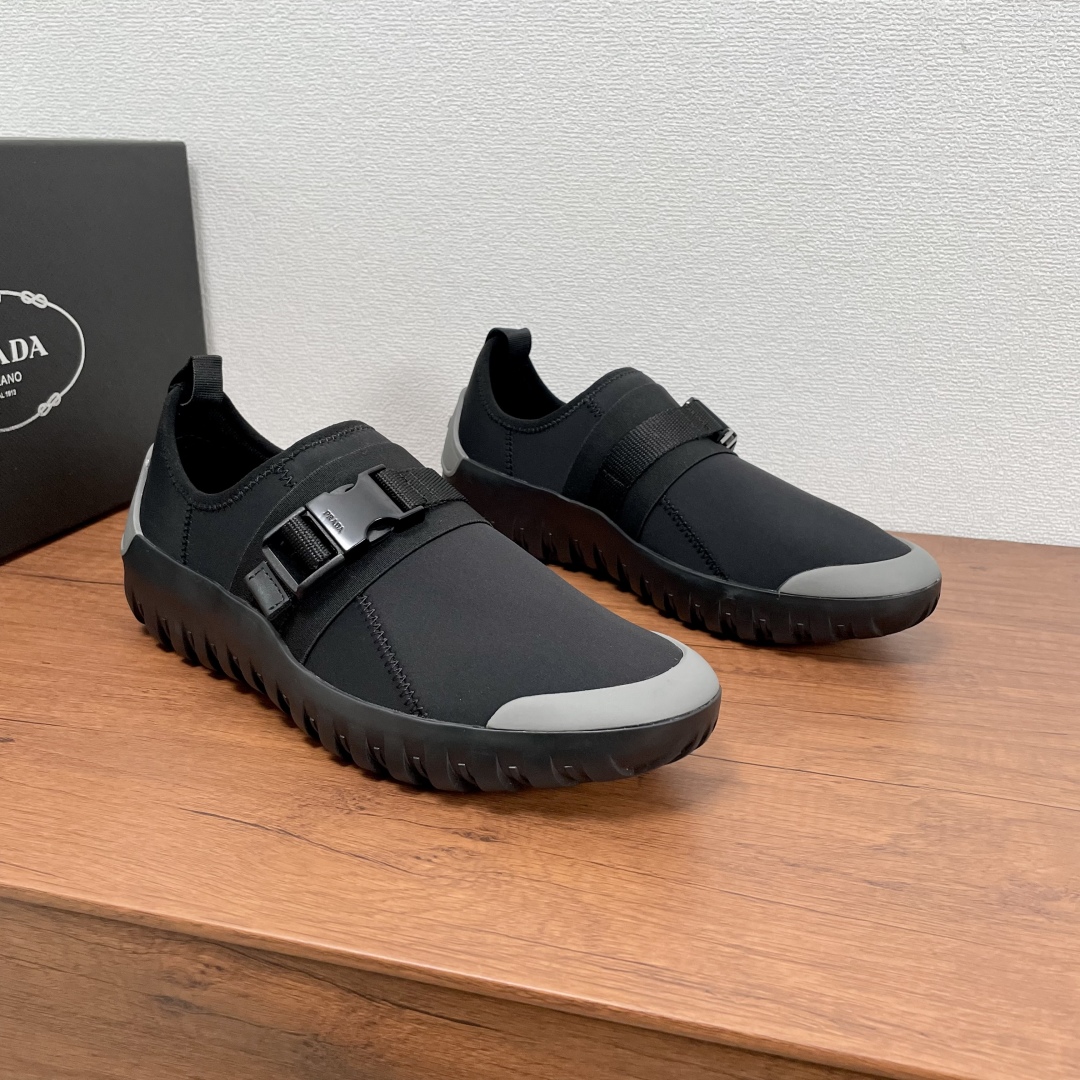 Código: YS002838PRADA/Prada New Men's Nylon Fabric SneakersEstas zapatillas deportivas son una mezcl