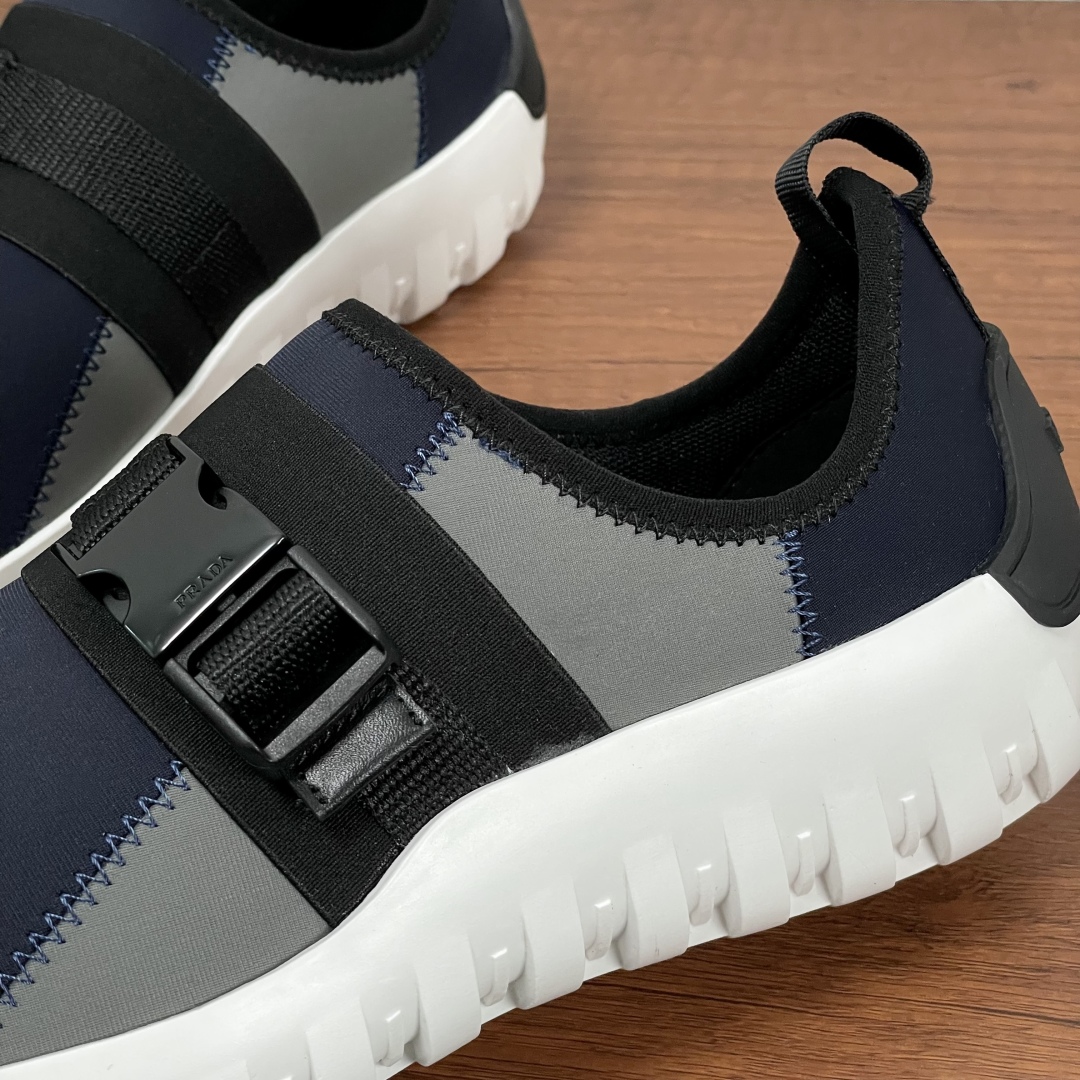 Código: YS002838PRADA/Prada New Men's Nylon Fabric SneakersEstas zapatillas deportivas son una mezcl