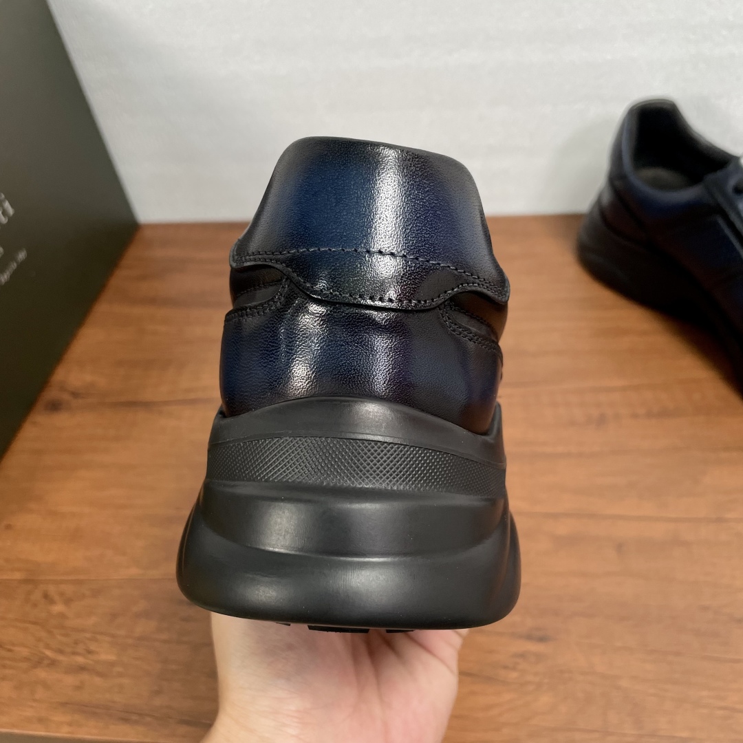 Berluti Men's Leather Sneakers - Premium Calfskin, Perforated Detail, Rubber Sole 6 cmp i1752033343596 1172 0 4