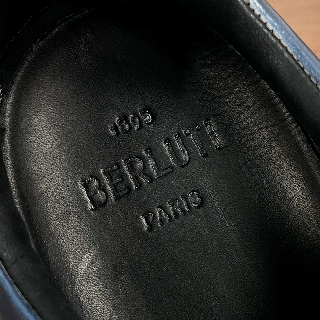 Berluti Men's Leather Sneakers - Premium Calfskin, Perforated Detail, Rubber Sole 8 cmp i1752033343600 902 0 6